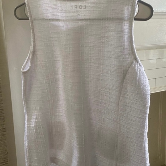 White lightweight button up vest - Picture 3 of 3